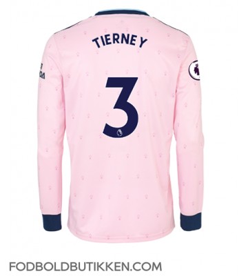 Arsenal Kieran Tierney #3 Tredjetrøje 2022-23 Langærmet